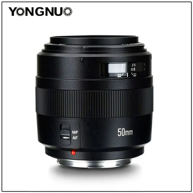Объектив YONGNUO YN50mm F1.4N E Standard Prime объектив F1.4 с большой диафрагмой ручной