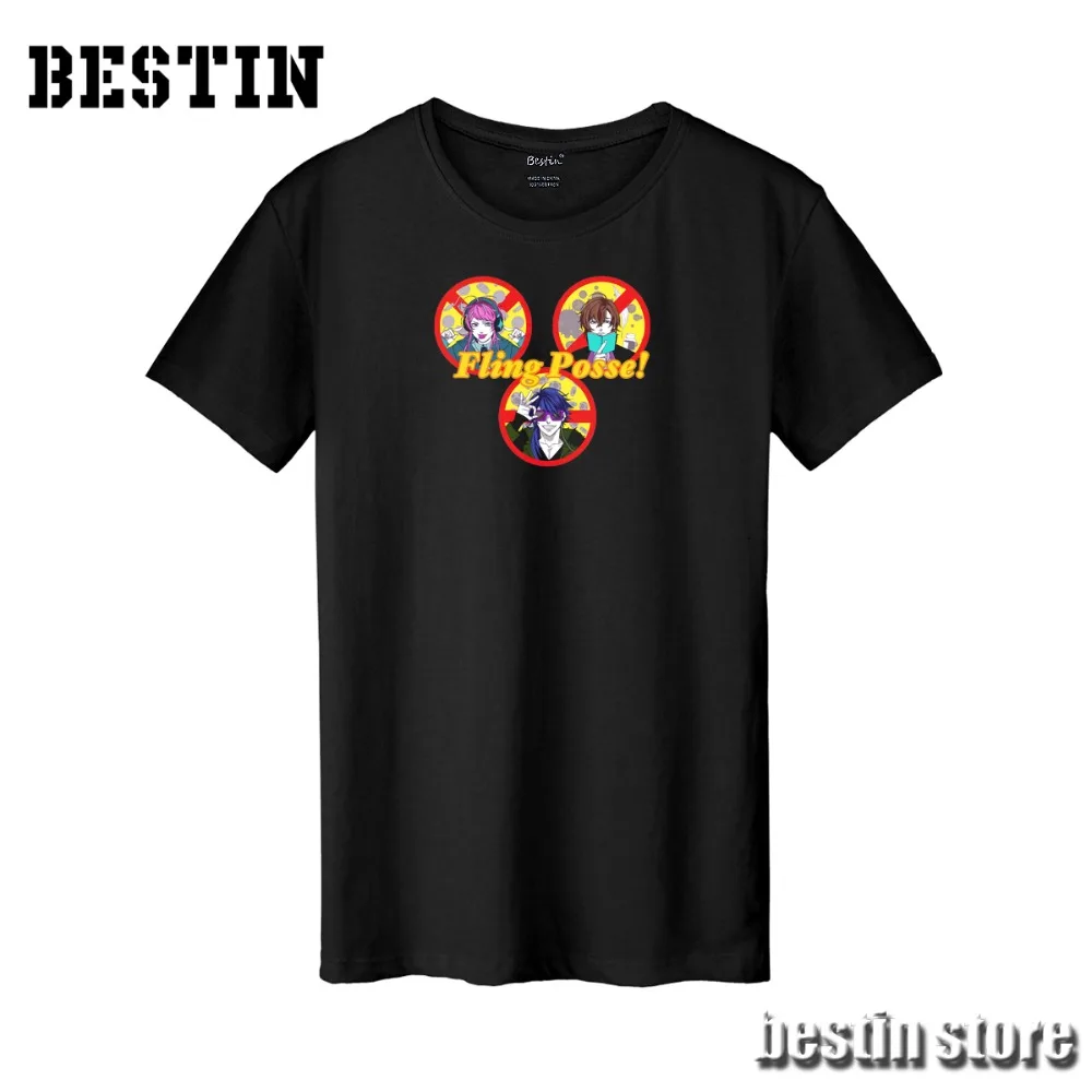 Bestin Новый Япония гипноsismic хип хоп Fling Posse хлопковая футболка/толстовка/толстовки