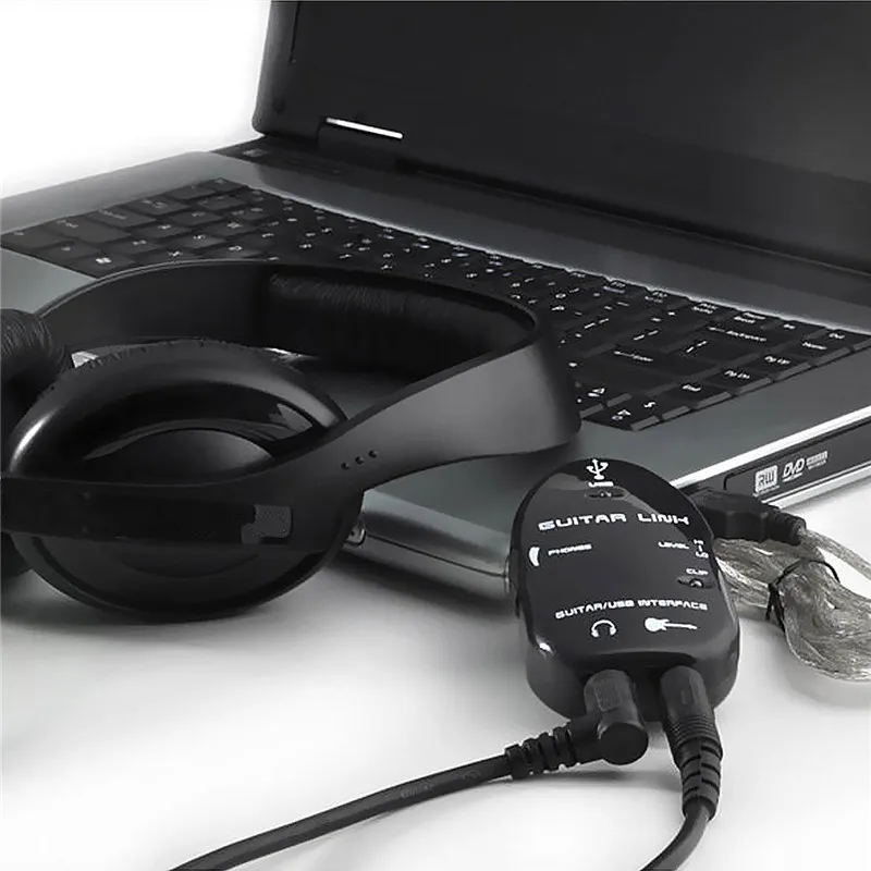 Адаптер для электрической гитары USB аудио кабель регулятор эффектов Windows XP