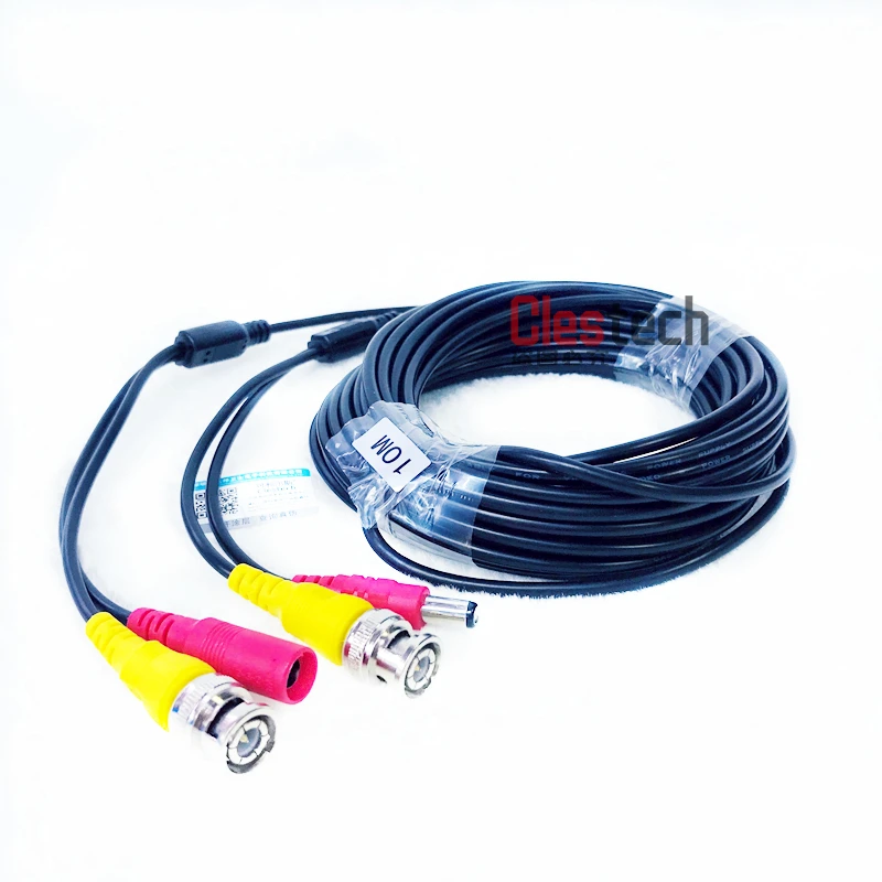 10M WIRE 3.2FT Video Power Cables Security Camera Wires for CCTV DVR Home Surveillance System with BNC DC Connectors Extension 10M WIRE 3.2FT Video Power Cables Security Camera Wires for CCTV DVR Home Surveillance System with BNC DC Connectors Extension