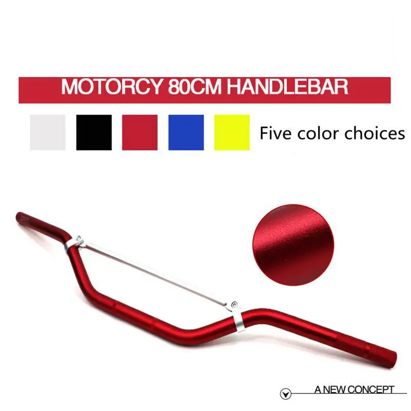 

Adeeing 80CM Motorcycle 22mm 7/8" Handlebar Refit Accessory Balance Bar General Application Motorcycle handlebar T6063 r25