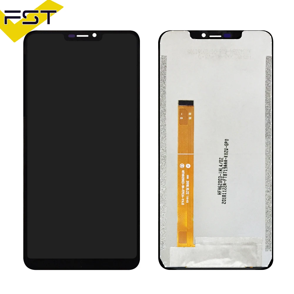 Черный ЖК дисплей 6 18 дюйма для Oukitel U23 + дигитайзер сенсорного экрана в сборе