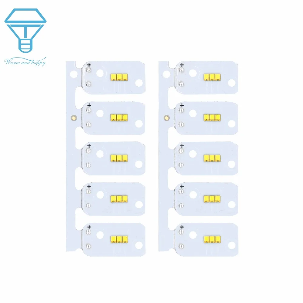 

10PCS A LOT Car lights H1 H4 H7 15W 9V Auto Bulb Headlamp 6000K Lights High Power Led Car Headlight Repair Parts DIY LED PCB Kit