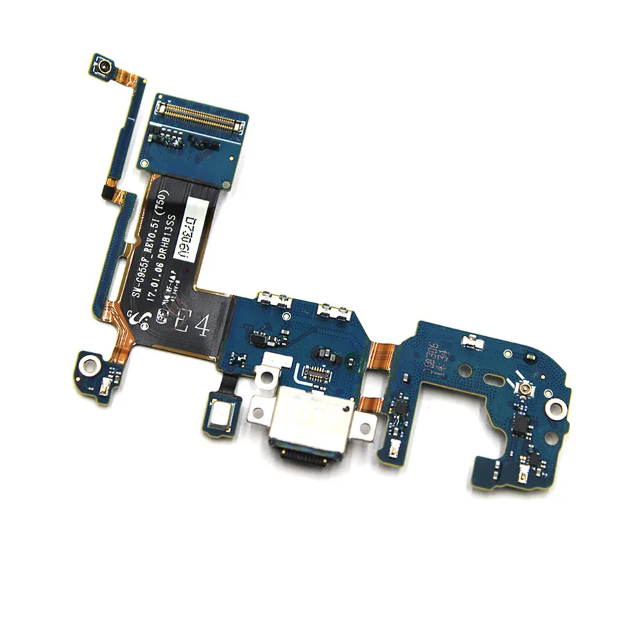 USB Charging charge Port Board Flex Cable For Samsung Galaxy S8 Plus G955U G955F Repair Parts | Мобильные телефоны и