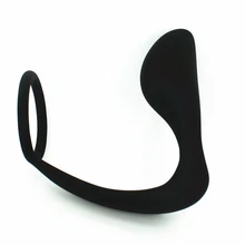 Men Climax Fantasy Silicone Male Prostate Massager Cock Ring Anal Sex Toys Butt Plug for Men, Adult Erotic Anal Sex Toys