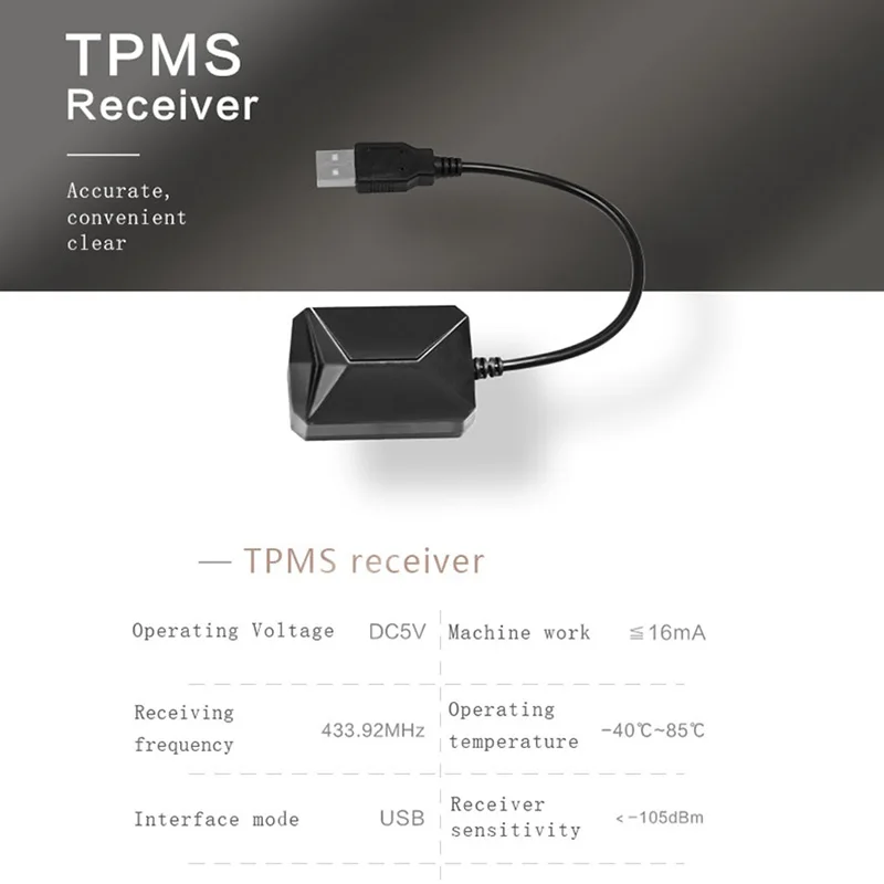 Автомобильный TPMS для Android USB система контроля давления в шинах навигационный дисплей беспроводной Авто Охранная сигнализация давления в шинах(Bui