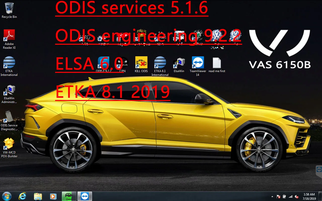 OKI VAS5054A ODIS E 12.2.0 и S 6.2.0 ETKA 8 2 Эльза 6 0 Bluetooth AMB2300 VAS6154 WIFI Полный чип UDS для VAG поддержка