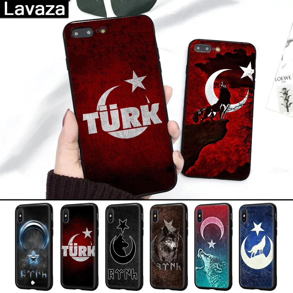Силиконовый чехол Lavaza с изображением флага Турции гальатасарай волка для iPhone 5 5S 6