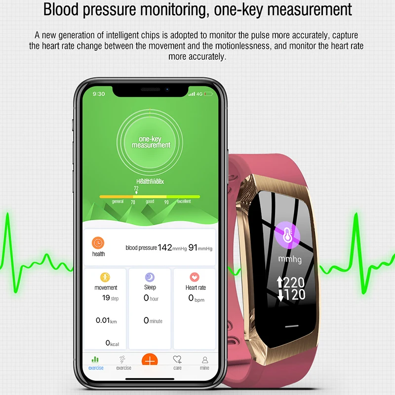  Jelly Comb Smart Watch For Android IOS Blood Pressure Heart Rate Monitor Sport Fitness Watch Blueto - 33015011035