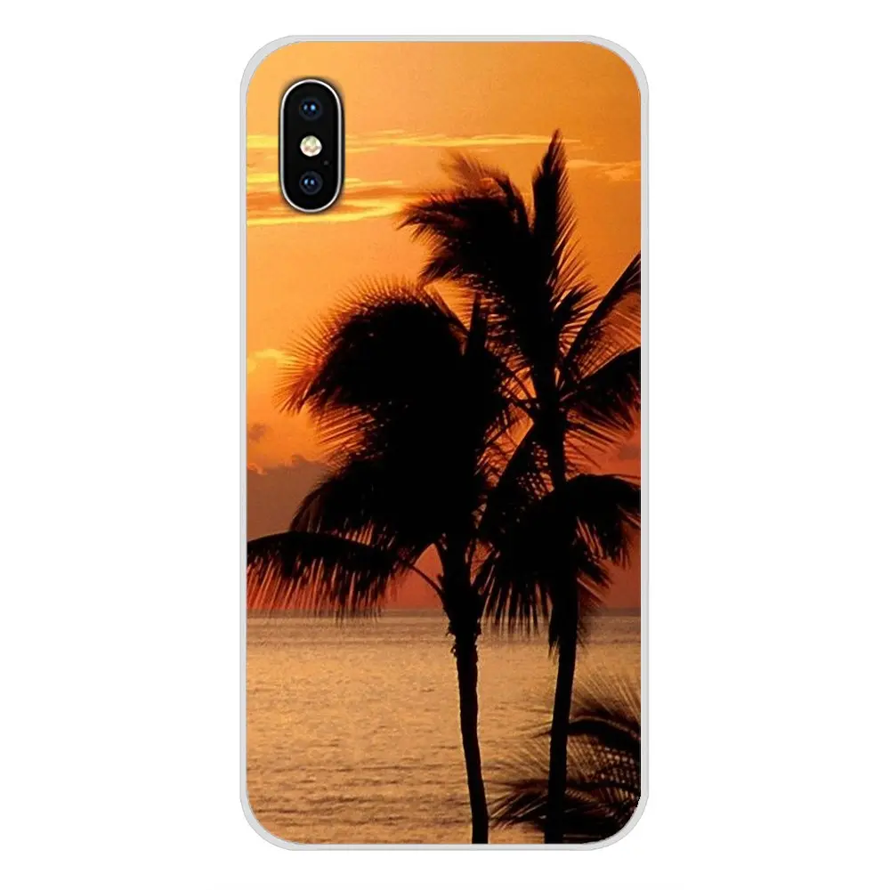 Пейзаж море пляж кокосовое дерево для Samsung Galaxy A3 A5 A7 J1 J2 J3 J5 J7 2015 2016 2017 аксессуары