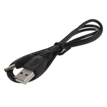 USB 2.0 Male 3.5mm DC Power Plug Portable Speaker USB charging cable Barrel Connector 5V Cable Cell phone charger Black 1M 1.2M