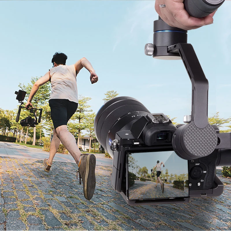 REDDOG R1 Benro 3 оси видео стабилизатор Gimbal Anti shake складывающаяся ручка Steadycam Для