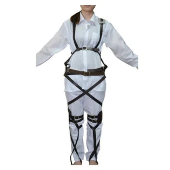 

Classic Anime Cosplay Attack Titan Corps Attack On Titan Harness Belt Hook Bandage Party Adjustable Belt For Men And Women
