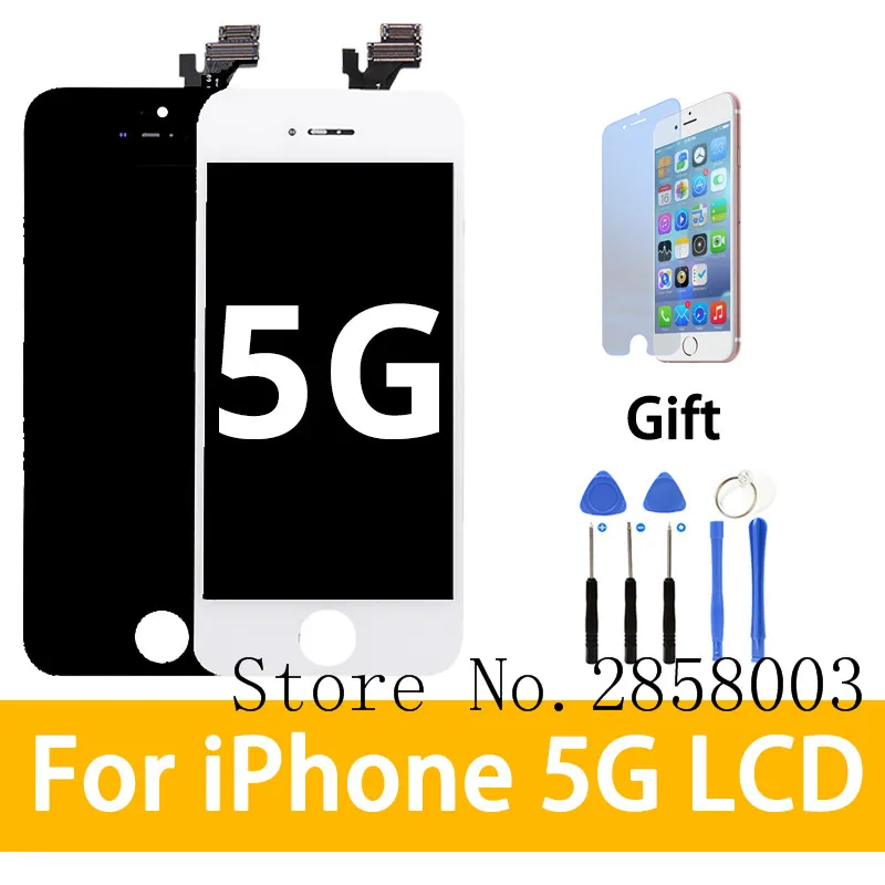 

High Quality pantalla for lcd iphone 5 lcd display with touch screen Digitizer Assembly Replacement LCD for iphone 5s 5c 5g