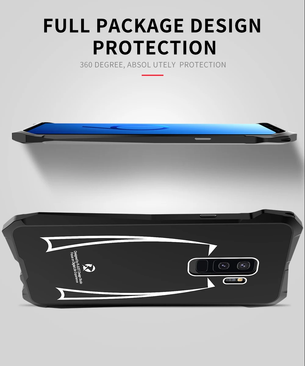 Ночной плащ Гибридный противоударный защитный чехол подставка для Samsung Galaxy S8 S9 Plus