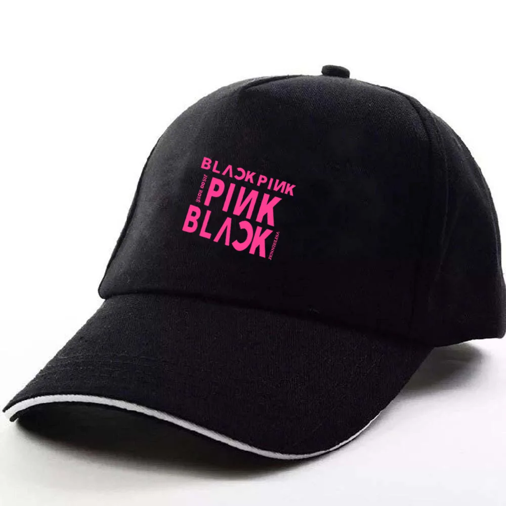 BlackPink Baseball Cap (Black, Pink & White)