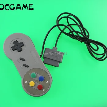 닌텐도 슈퍼 SNES 시스템 컨트롤러 조이스틱 용 교체 컨트롤러 게임 패드, 1 개