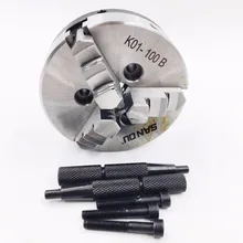 3Jaw деревянный токарный патрон 100 мм патрон M6 установленный закаленной Сталь однотонной спинкой ЧПУ woodworkingx