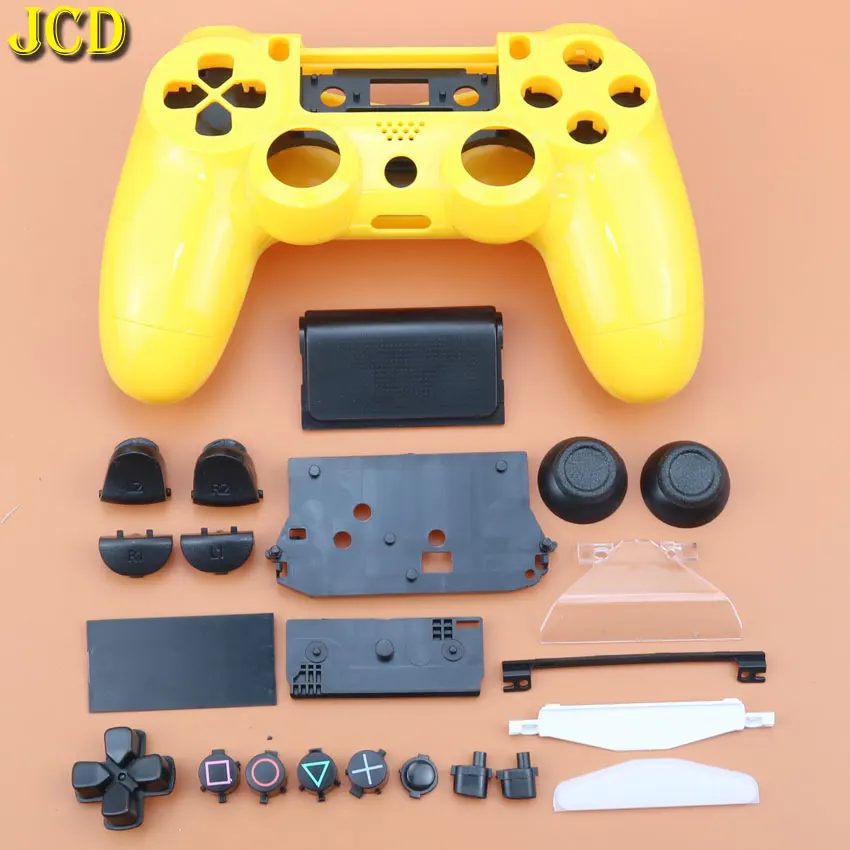 JCD Геймпад контроллер полный корпус и кнопки мод комплект для DualShock playstation 4 PS4 контроллер ручка Корпус чехол Крышка