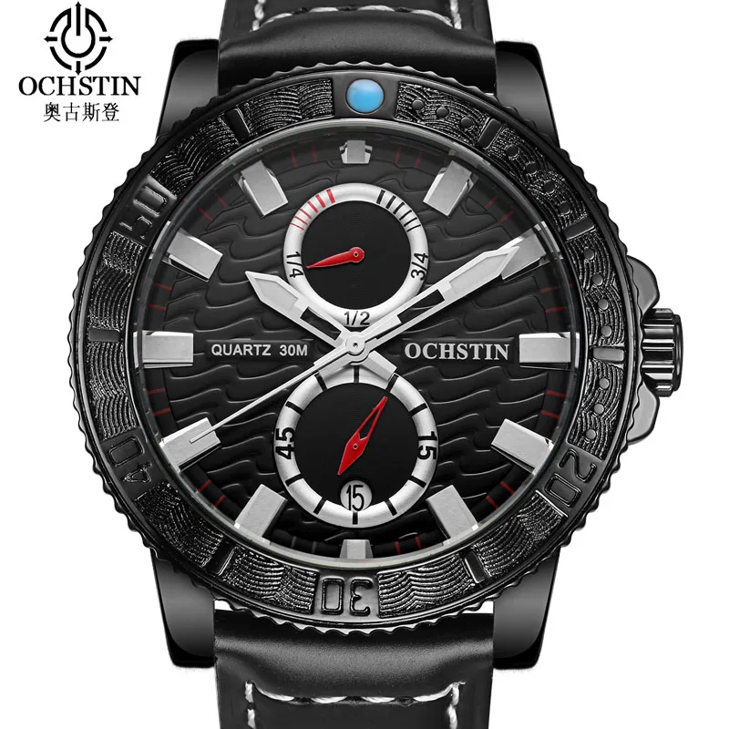 

OCHSTIN Creative Mens Watches Top Brand Luxury Waterproof Casual Men's Quartz Wrist Watch Pilot Watch Men Sport Hodinky Clock