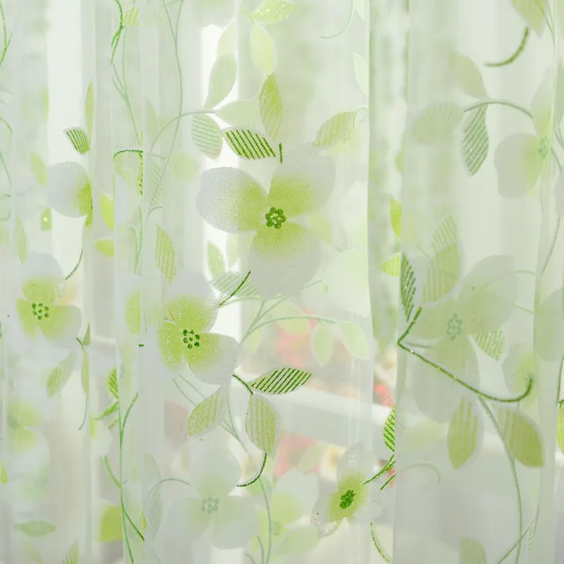 

5 Colors Scarf Sheer Voile Door Window Curtains Drape Panel Valance Curtains AA
