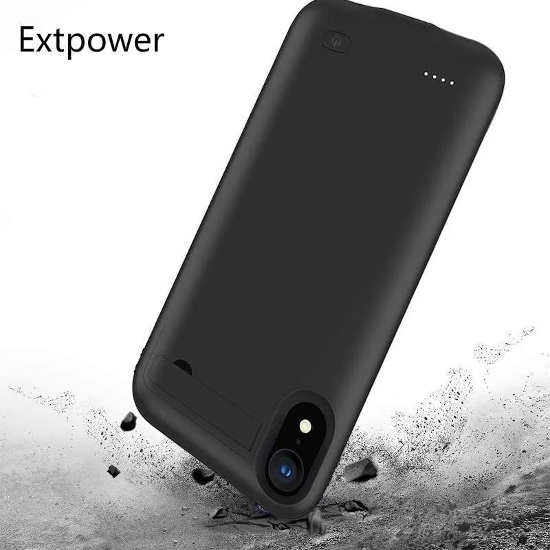 Ударопрочный чехол для аккумулятора Extpower 6200 мАч iphone X Xs XR Max внешний аккумулятор
