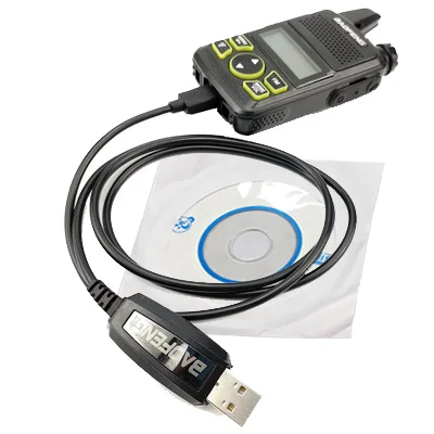 Оригинальный USB кабель для программирования Baofeng с драйвером CD портативной мини