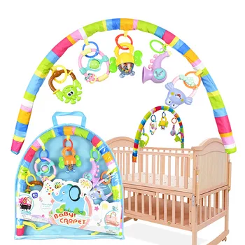 

Bed Bell Baby Rattles Baby Stroller Hanging Toys Cot Winding Cradle Baby Play Bed Bell Pendant Rattles Mobile Detachable Bed Toy