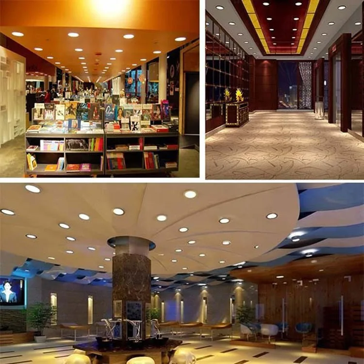 Ultra thin 3W 6W 9W 12W 15W 18W 24W LED downlight Square LED panel / painel light  4000K bedroom luminaire Ceiling Recessed lamp