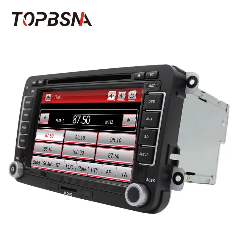 Flash Deal TOPBSNA 2 din Car DVD Player For VW Golf 5/6 Passat b7/cc/b6 SEAT leonTiguan Skoda Octavia GPS Navi Car radio automotive USB RDS 3