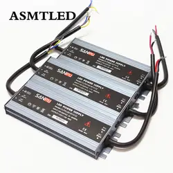 Высококачественный AC 110 V 220 V DC 12 V Ультра тонкий светодиодный драйвер 60 W 100 W 120 W 150 W 200 W Водонепроницаемая IP67 Светодиодная лента питания на