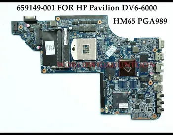 

Wholesale High quality Laptop Motherboard for HP Pavilion DV6-6000 659149-001 HM65 PGA989 DDR3 100% Fully Tested&Free shipping