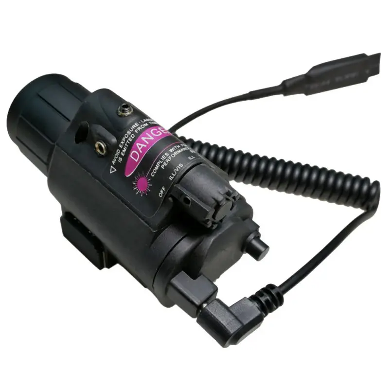 

Outdoor Hunting 2 in1 Tactical Fixed Focus LED Flashlight/LIGHT+Red Laser/Sight Combo ship from US