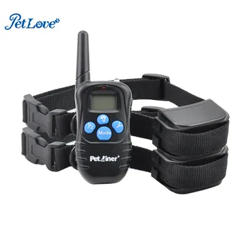 

Wireless Dog Training Device - 330 YardsStatic Shock and Vibration Rechargeable Remote Control Dog Training Collar for 2 Dogs