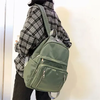 

New Students bookbags Fashion waterproof bagpack Large Capacity Multi-pocket Backpack Women Travel Shoulder Bag mochilas mujer