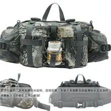 Водонепроницаемый бионический камуфляж охотничий поясной пакет рыболовные снасти фотография птица армия вентиляторы Рогатка с камуфляжем сумка A4853