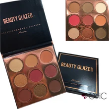 Палетка матовых теней глаза, тени, голые палитры для макияжа 9 цветов Тени для век прессованные пудры тени для век набор цветов