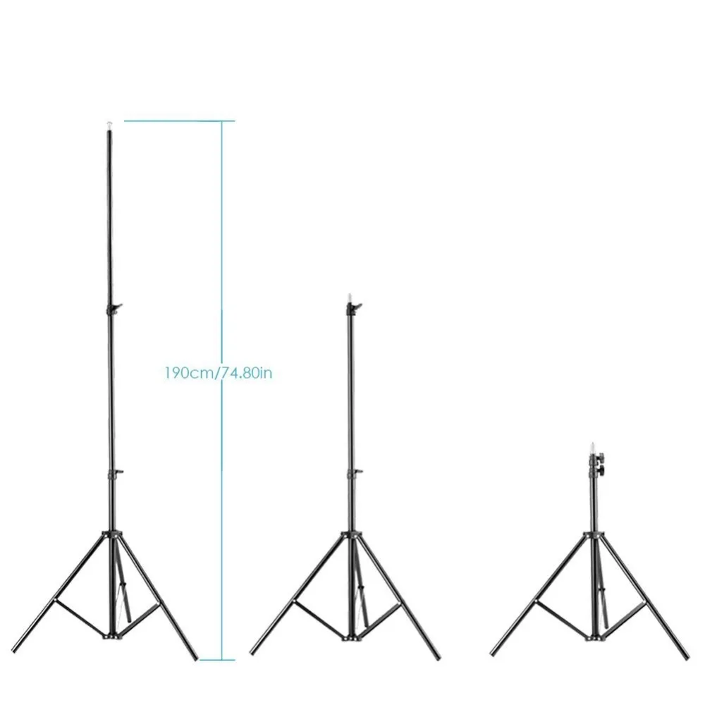 US $205.99 Neewer 3 Packs Dimmable BiColor 480 LED Video Light And Stand Lighting Kit For YouTube Studio Photography Video