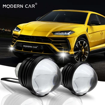 

MODERN CAR Led Light Fog Lamp Daytime Running Lights Drl External Fish Led Eagle Eye Automobile Strobe Flash Lamp With Bracket