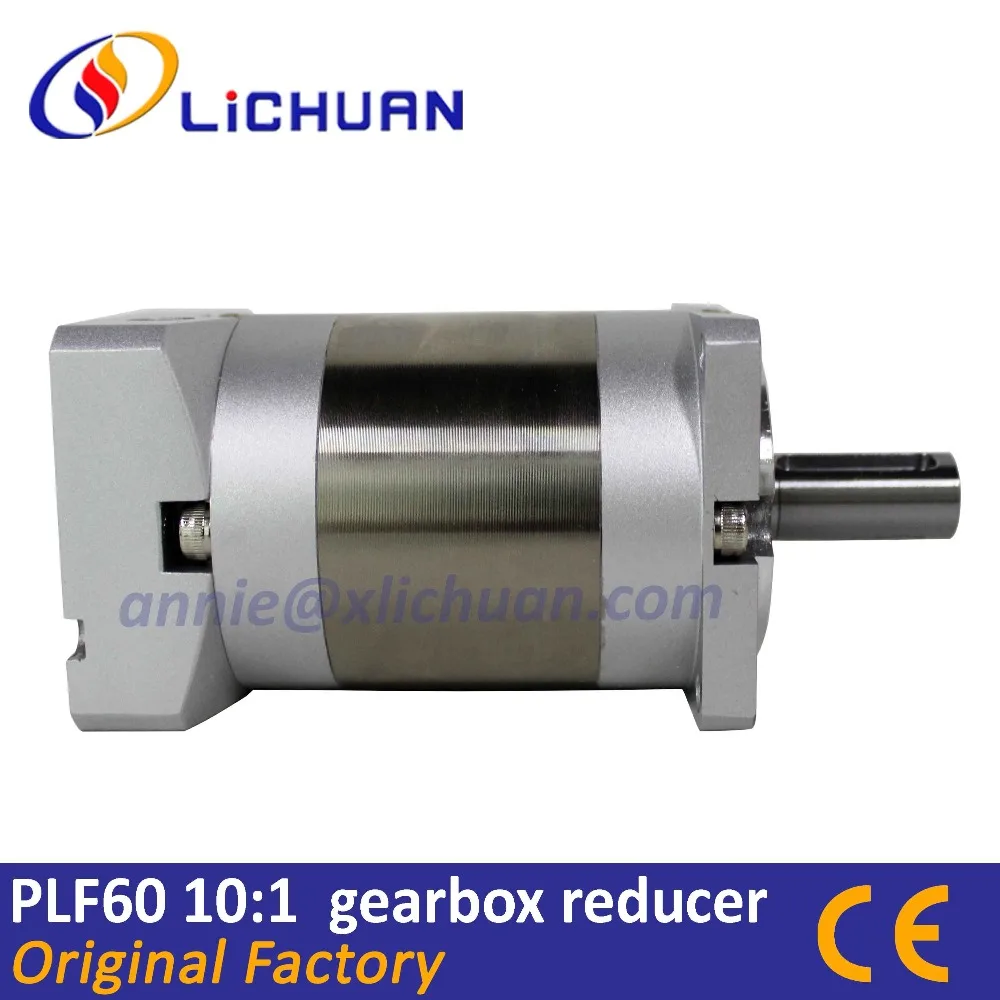 

Free shipping Nema24 60mm Frame Size PLF60 3:1 4:1 5:1 7:1 10:1 Planetary Reducer Gearbox for Lichuan servo and stepper motor