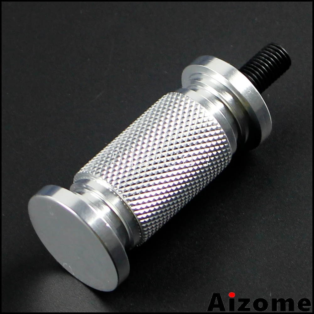 Мотоциклетные Серебристые подножки для ног под заказ Harley Sportster Softail Dyna Cafe Racer Shifter