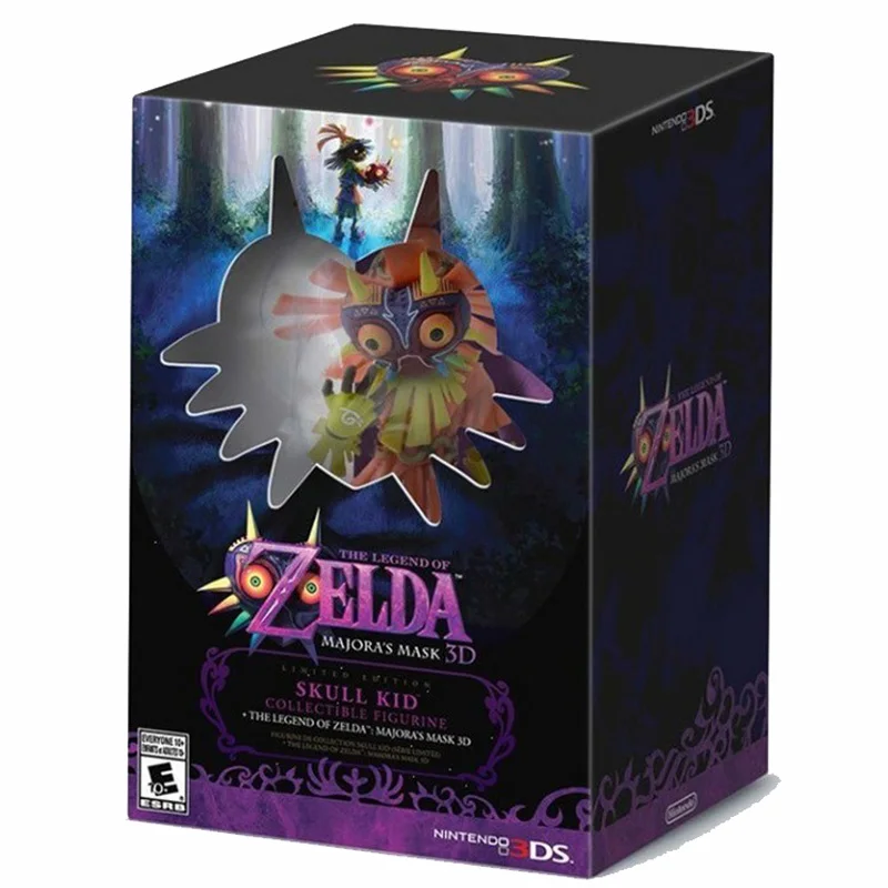 Legend of Zelda FIGURE Majoras Mask FIGURE 3D Limited-Edition Bundle - Nintendo 3DS