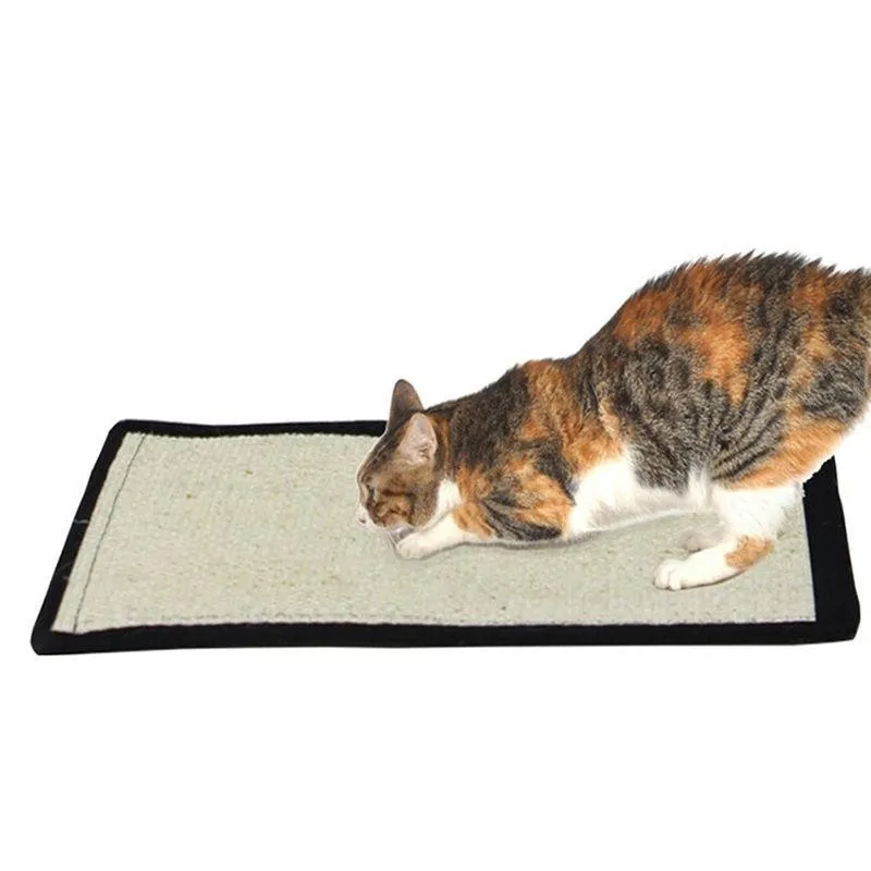 

Dozzlor Pet New Cat Scratch Board Cat Toy Sisal Leggings Climbing Tree Cat Scratch Board Sofa leggings Board sofa protection