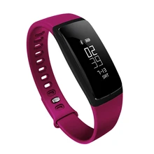 Original Smart Wrist Watch V06 Blood Pressure Heart Rate Band Bracelet Waterproof Wristband Bluetooth Smartband For iOS Android