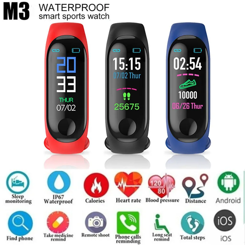 smart bracelet m3 plus