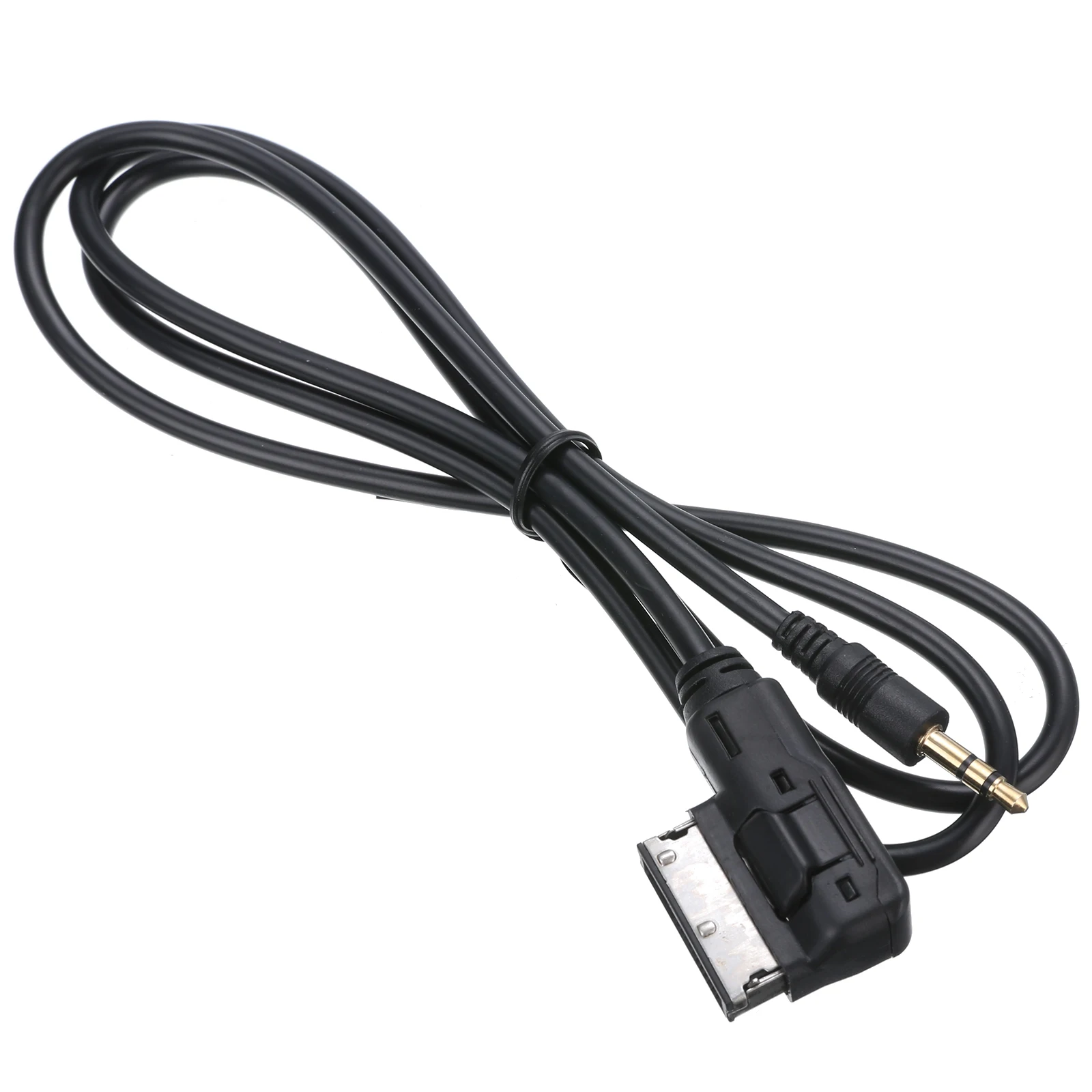 

1pcs 1M 3.5mm Audio AUX AMI MMI Music Interface Adapter Auto Car Cable USB Adapter For Audi A3 A8 Q3 Q5 Car Accessories