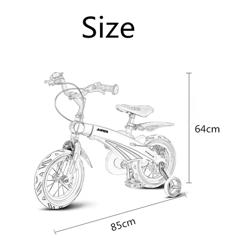 Балансировочный велосипед, горный велосипед, 12 дюймов, дорожный велосипед, толстый механический дисковый тормоз, гибкая регулируемая рама, для детей 2-11 лет, детский велосипед, игрушка# bike002