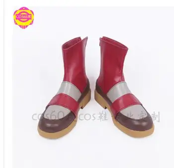 

Roy Shoes Cosplay Fire Emblem Roy Cosplay Boots Red Shoes Custom Made Any Size