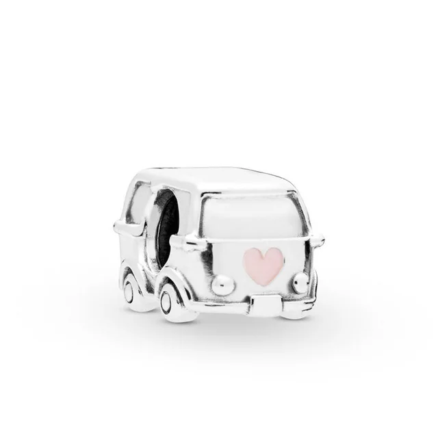 

Fanier 925 Spring Visualization Pink Slice Silver Glow Esterline Hearts Ring Earring Bracket Charm Clip Released Successively