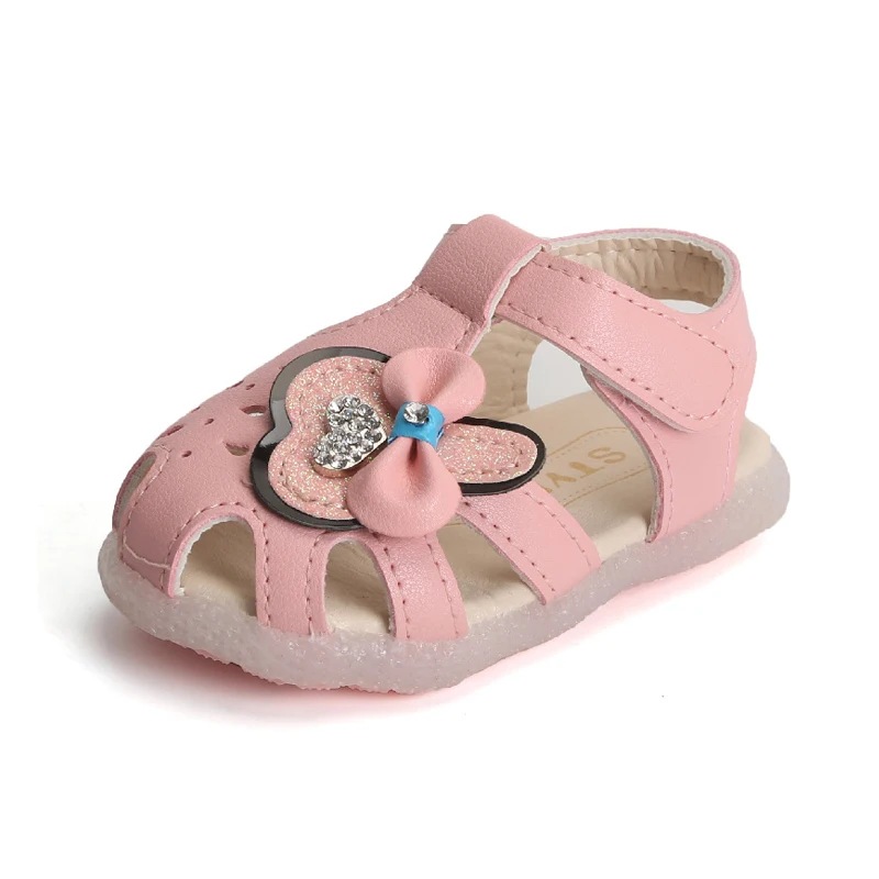 

Sandals Kids Summer Beach Shoes Outdoor Girls Sandals Cover Toe Hollow Out Children Sandals Baby Shoes 2019 Girls Pink Shoes